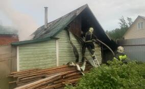 За сутки в Ленобласти потушено пять пожаров