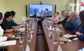 Делегация Хэбэйского университета иностранных языков посетила ЛГУ им. Пушкина