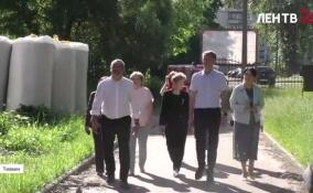 Александр Кялин посетил социальные объекты Тихвина