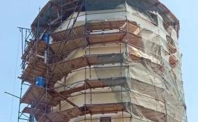 Реставрация Водонапорной башни в Приоратском парке выходит на финишную прямую