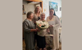 Жительница Бокситогорского района отпраздновала 90‑летие