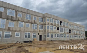 Детсад на 240 мест в Янино-1 готов на 50%