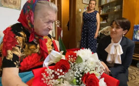 Жительница Лодейнопольского района Анна Серенко отметила 94‑й день рождения