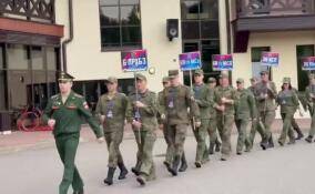 В УТЦ «Кавголово» проходит чемпионат по военному пятиборью