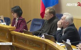 Александр Дрозденко проводит встречу с депутатам Заксобрания Ленобласти