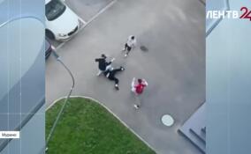 Жестокое избиение в ЖК «Ромашки» в Мурино попало на видео
