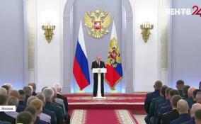 Владимир Путин встретился в Кремле с выпускниками военных вузов