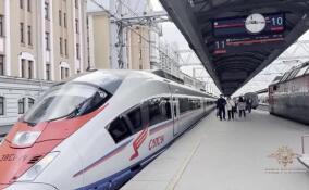 Двое подростков из Петербурга попались на опасной езде на высокоскоростных поездах