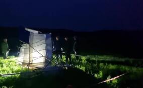 Пилот погиб при крушении сверхлегкого самолета в Волосовском районе