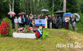 В Приозерском районе почтили память погибших в Великой Отечественной войне