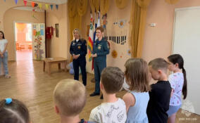 В пришкольном лагере Нурменского центра образования провели урок пожарной безопасности