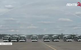 Автопарк Пулково пополнился новыми перронными автобусами