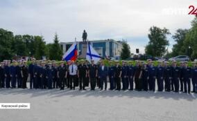 В Ленобласти продолжается шлюпочный поход Военно-морского политехнического и Военно-морского институтов