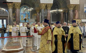 В Кронштадт привезли мощи адмирала Ушакова