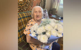 Труженица тыла Анна Павлова из Бокситогорского района отметила 95-летие