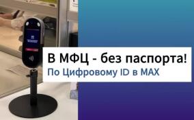 В МФЦ Ленобласти за две недели Цифровой ID опробовали более 50 человек