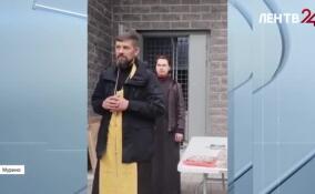 В Мурино освятили дом на Воронцовском бульваре