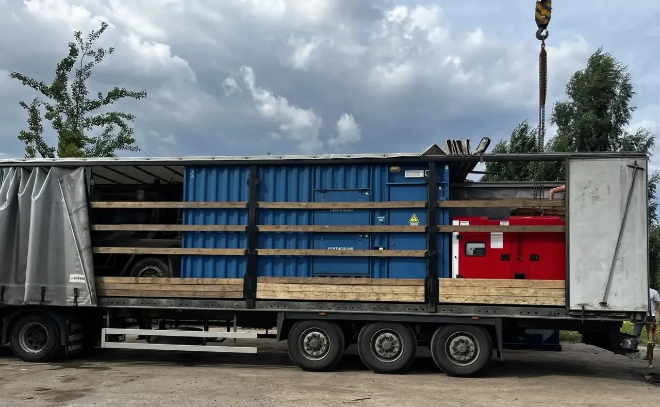 Ленобласть передала крымчанам десять мощных электрогенераторов