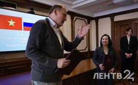 Встреча губернатора Александра Дрозденко с делегацией из Вьетнама – в ярких фото ЛенТВ24