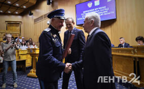 Фоторепортаж ЛенТВ24: более 50 ленинградцев получили награды в преддверии Дня Ленобласти