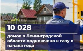 За неделю в Ленобласти газифицировали ещё 351 дом