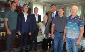 Газ пришел в дом блокадницы под Гатчиной
