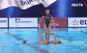 Спортсменка из Ленобласти Елизавета Смирнова выиграла два золота чемпионата Европы по синхронному плаванию
