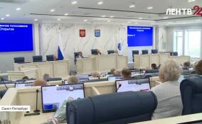 В Законодательном собрании Ленобласти прошло внеочередное заседание