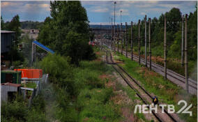 Пьяный мужчина попал под поезд на железной дороге в Петербурге