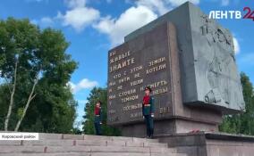 В Кировском районе представители консульского корпуса в Петербурге возложили цветы в честь Дня окончания Ленинградской битвы