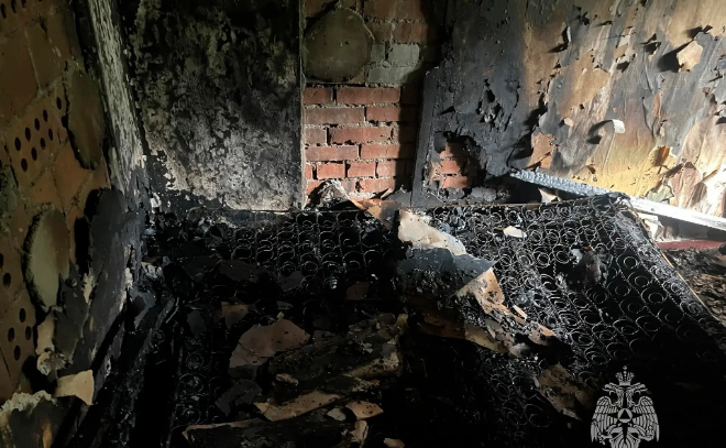 По факту гибели трех человек при пожаре в Первомайском возбуждено уголовное дело