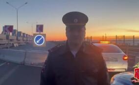На КАД разбился 34-летний байкер