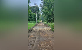 В Рахье приводят в порядок дороги