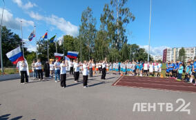 В поселке имени Морозова проходит фестиваль дворового спорта