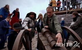 Рыцарский турнир в Выборге в объективе ЛенТВ24