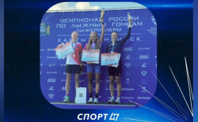 Ленинградская лыжница стала призером чемпионата России