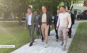 Александр Дрозденко посетил Приозерский район с рабочим визитом
