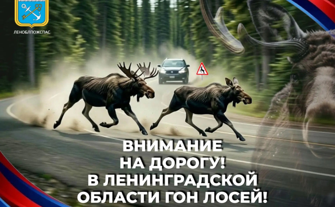 В Ленобласти начался сезон гона лосей