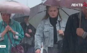 В эти выходные Петербург и Ленобласть зальют дожди