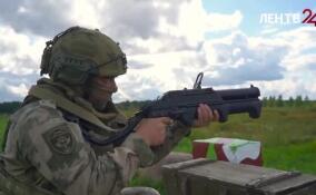 В Ленобласти военнослужащие РХБЗ Росгвардии отработали действия в зараженной местности