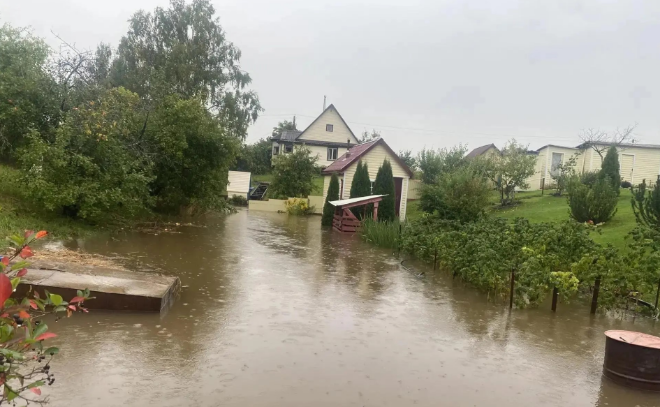 В садоводствах под Киришами оказались подтоплены 120 участков