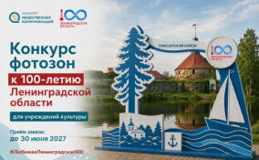 В Ленобласти объявлен конкурс на лучшую фотозону для учреждений культуры