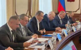 Ленобласть и Белоруссия обсуждают вопросы укрепления сотрудничества