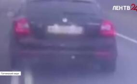 Госавтоинспекторы со стрельбой ловили нарушителя на автодороге Гатчина — Ополье