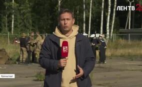 На аэродроме Бычье поле кадетов познакомили с азами военно-полевой подготовки