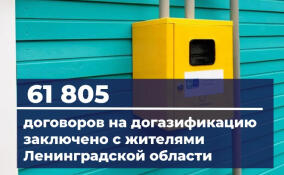 За неделю в Ленобласти газ подключили еще в 360 домах
