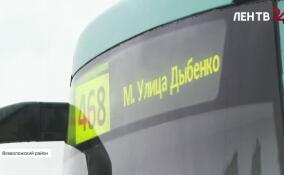 Новый автобусный маршрут связал Янино и станцию метро «Улица Дыбенко»