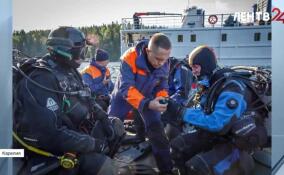 Дайверы подняли со дна Ладожского озера шкатулку с драгоценностями