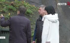 Михаил Ильин осмотрел новые площадки ТКО в Выборге