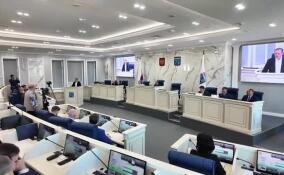 Александр Дрозденко рассказал об итогах первого заседания ЗакСа Ленобласти восьмого созыва